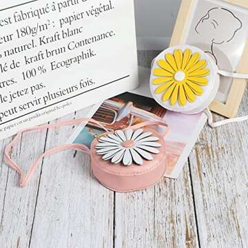 SOTOGO Cute Little Girls Purses for Toddlers - Stylish & Durable