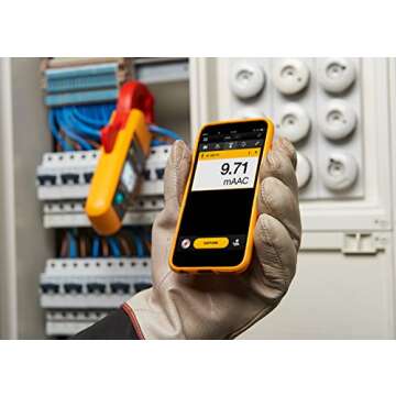 Fluke - FLUKE-368 FC 368 FC Wireless Leakage Current Clamp Meter, 40 mm Jaw