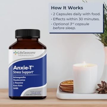 Anxie-T Stress Relief Supplement for Calm & Focus