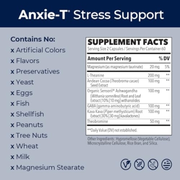 Anxie-T Stress Relief Supplement for Calm & Focus
