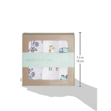 aden + anais Jungle Jam Washcloth Set for All Ages