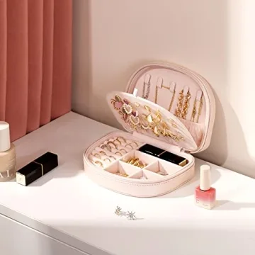 ProCase Portable Jewelry Case for Women - Elegant Organizer