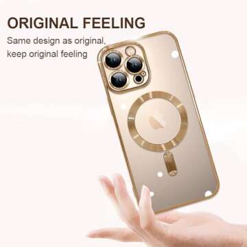 ZIYE Magnetic Case for iPhone 16 Pro with Full Protection