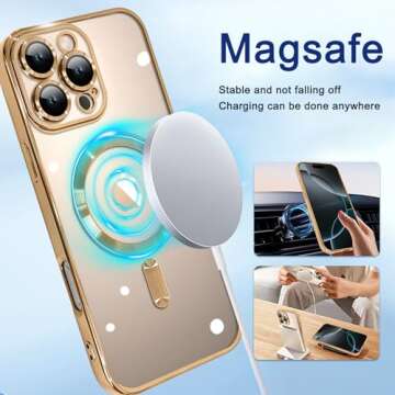 ZIYE Magnetic Case for iPhone 16 Pro with Full Protection