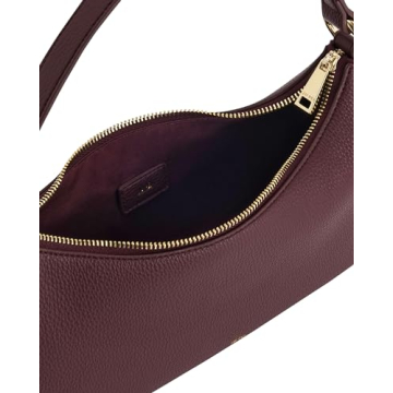 Stylish JW PEI Lily Shoulder Bag - Vegan Leather in Claret