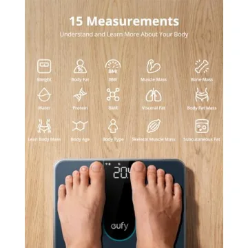 eufy Smart Scale P2 with Wi-Fi & Bluetooth - 15 Measurements