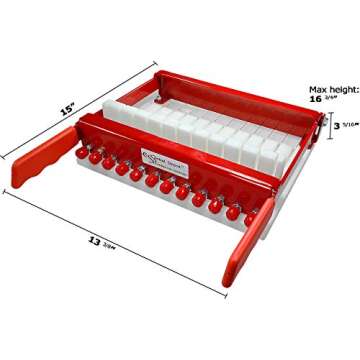R.E.D. Soap Cutter - Precisely and accurately cuts 11 x 1 Inch Bars - Made in The U.S.A.