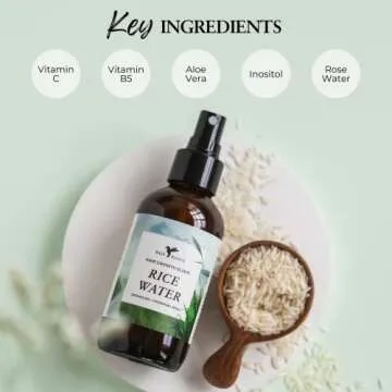 Baja Basics Rice Water Spray for Nourishing Hair Growth