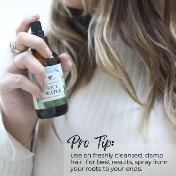 Baja Basics Rice Water Spray for Nourishing Hair Growth