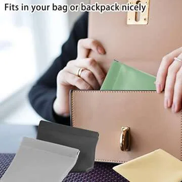 4Pcs Cosmetic Bag Set for Easy Organization on the Go