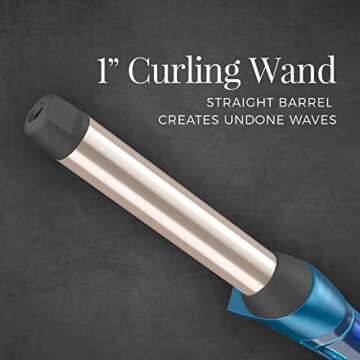 Remington Pro 1" Straight Barrel Curling Wand With Silk Ceramic Technology - CI9625CL