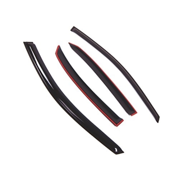 Tuningpros Window Visor for Lexus RX350 RX400 RX450H, Stylish Rain Guard Set