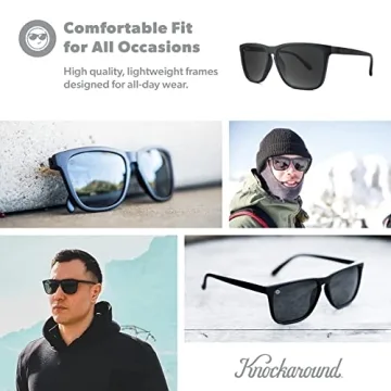 Knockaround Fast Lanes Sunglasses - Polarized & UV400 Protection