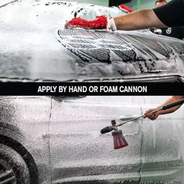 Turtle Wax 54320 Hybrid Solutions Slick-N-Slide Pure Wash, pH Neutral, Extreme Foaming Car Wash Soap, Hand Wash or Foam Cannon Application, Clay Bar Lubricant, Spot Free Clean, 64 oz. (Pack of 1)