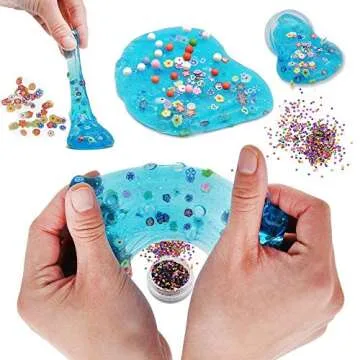 Joyin Easter Eggs 12 Pcs Iridescent Slime Fillers for Kids