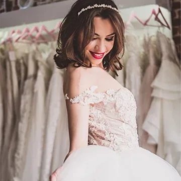 Jaciya Rhinestone Headbands Bridal Accessories for Women