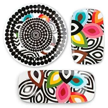 French Bull 13" Rectangular Platter - Melamine Platters and Serving Ware - Plate, Dish, Serving, Collection - Foli