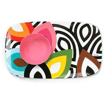 French Bull 13" Rectangular Platter - Melamine Platters and Serving Ware - Plate, Dish, Serving, Collection - Foli