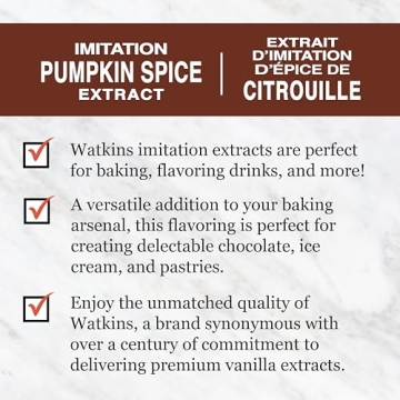 Watkins Pumpkin Spice Extract for Baking and Beverages