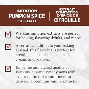 Watkins Pumpkin Spice Extract for Baking and Beverages