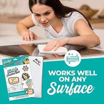 Molly's Marvelous Cloth - Streak-Free Microfiber Cleaning Cloth 2pk