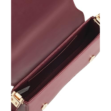 JW PEI Joy Shoulder Bag Deep Claret Vegan Leather Canvas