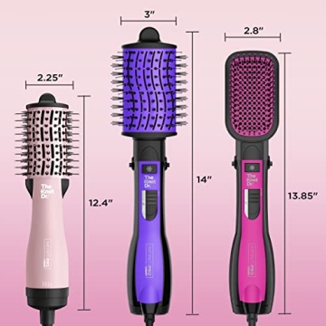 Conair Knot Dr. All-In-One Oval Dryer Brush for Effortless Styling