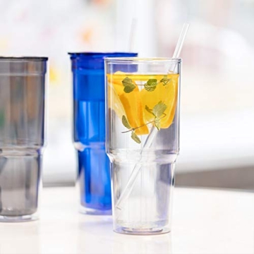 SMLIXE 30oz Acrylic Tumblers - Stylish Hydration Solution