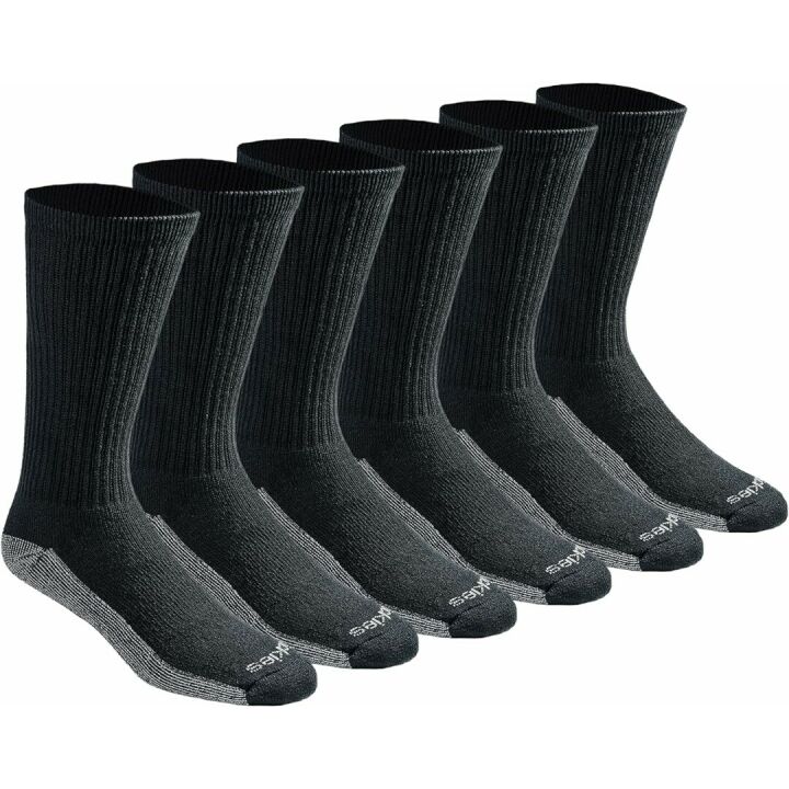 Dickies Dri-Tech Crew Socks - Moisture Control & Comfort
