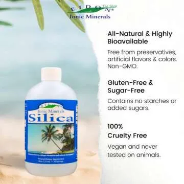 Eidon Silica Drops for Hair, Skin, & Nails - 18oz