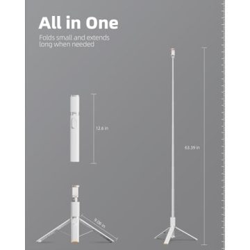 TODI 63" Phone Tripod - Ultimate Travel Photography Gear