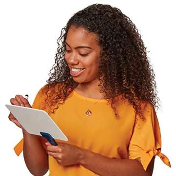 Trainers Warehouse Quick Response Board | Handheld White Board with Handle - Teaching Props - Super-Sturdy Dry-Erase, Two-Sided Whiteboards (5.9" x 7.75")