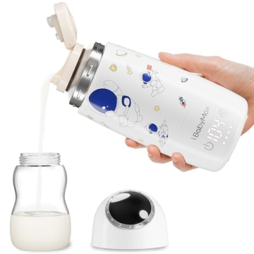 Portable Bottle Warmer - 17oz Wireless Baby Feeding Solution