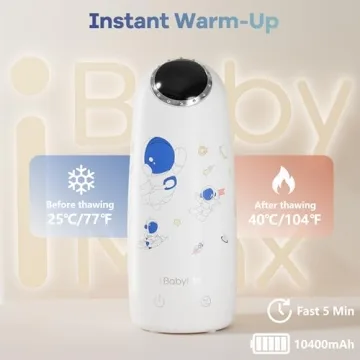 Portable Baby Bottle Warmer for Quick & Safe Feeding