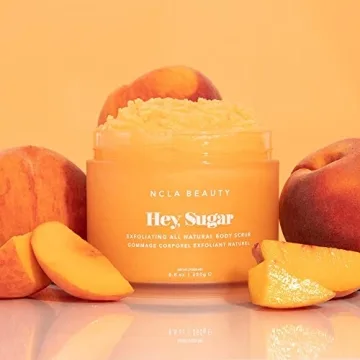 NCLA Hey, Sugar Natural Body Scrub - Moisturizing Peach Scrub