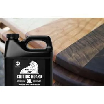 WALRUS OIL - Premium Cutting Board Oil & Wood Butcher Block Oil, 32 oz Jug, Food-Safe