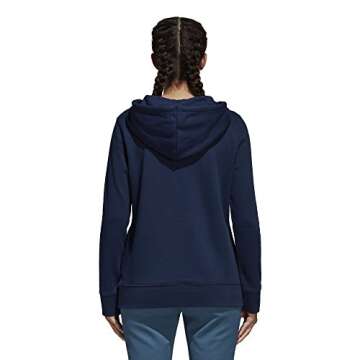 Adidas Originals Women’s Trefoil Hoodie in Collegiate Navy