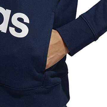 Adidas Originals Women’s Trefoil Hoodie in Collegiate Navy