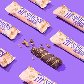 Alani Nu Fit Snacks Protein Bar - Munchies - 12 Bars