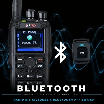 BTECH DMR-6X2 PRO Two-Way Radio with Bluetooth and GPS