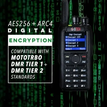 BTECH DMR-6X2 PRO Two-Way Radio with Bluetooth and GPS