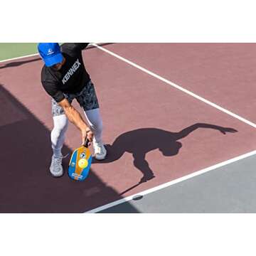 ProKennex Pro Spin - Pickleball Paddle with Graphite Inlay and Textured Surface - Comfort Pro Grip - USAPA Approved