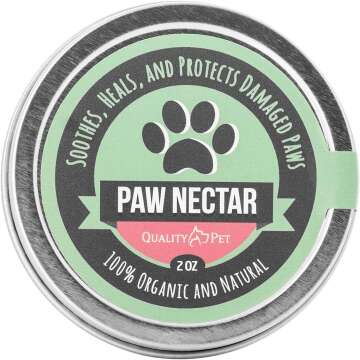 Soothing Dog Paw Balm for Dry and Cracked Paws