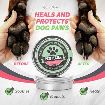 Soothing Dog Paw Balm for Dry and Cracked Paws