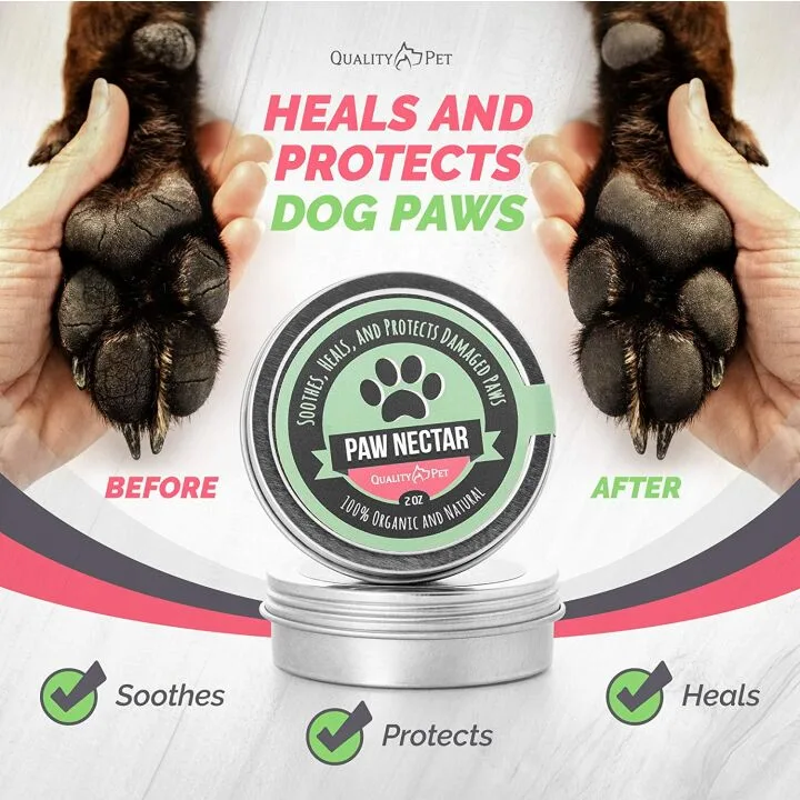 Soothing Dog Paw Balm for Dry and Cracked Paws