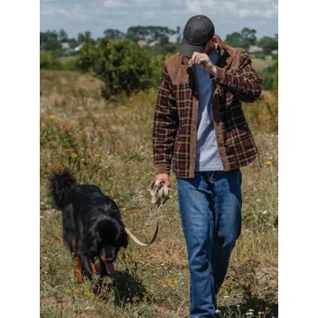 Mr.Stream Vintage Flannel Jacket for Men - Casual Comfort