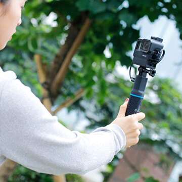 ULANZI V2 Multifunctional Vlogging Case w Cold Shoe Mount f Microphone LED Video Light,Wire Connectable Frame Housing Shell Mount Cage for Action Cam 13 12 11 9 8 7 6 5 Action Cam Video Vlog Setup