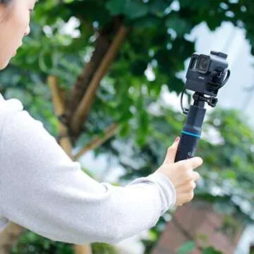 ULANZI V2 Multifunctional Vlogging Case w Cold Shoe Mount f Microphone LED Video Light,Wire Connectable Frame Housing Shell Mount Cage for Action Cam 13 12 11 9 8 7 6 5 Action Cam Video Vlog Setup