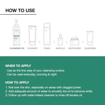 Anua Mild Double Cleanser Duo for Facial Cleansing : Heartleaf Pore Control Cleansing Oil Mild & Heartleaf Quercetinol Pore Deep Cleansing Foam for Double Cleansing, Blackhead Remover, Korean Skincare