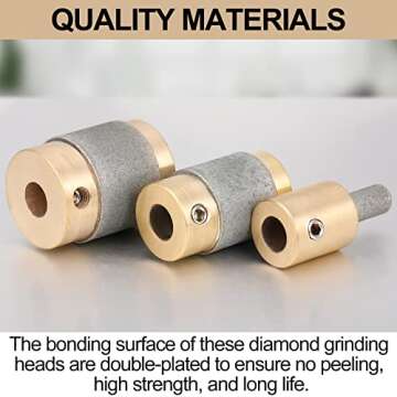 Diamond Drill Set for Glass - 3 Sizes Included